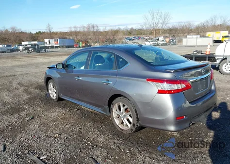 2015 Nissan Sentra Sr из США, поврежденный, VIN 3N1AB7APXFY241004